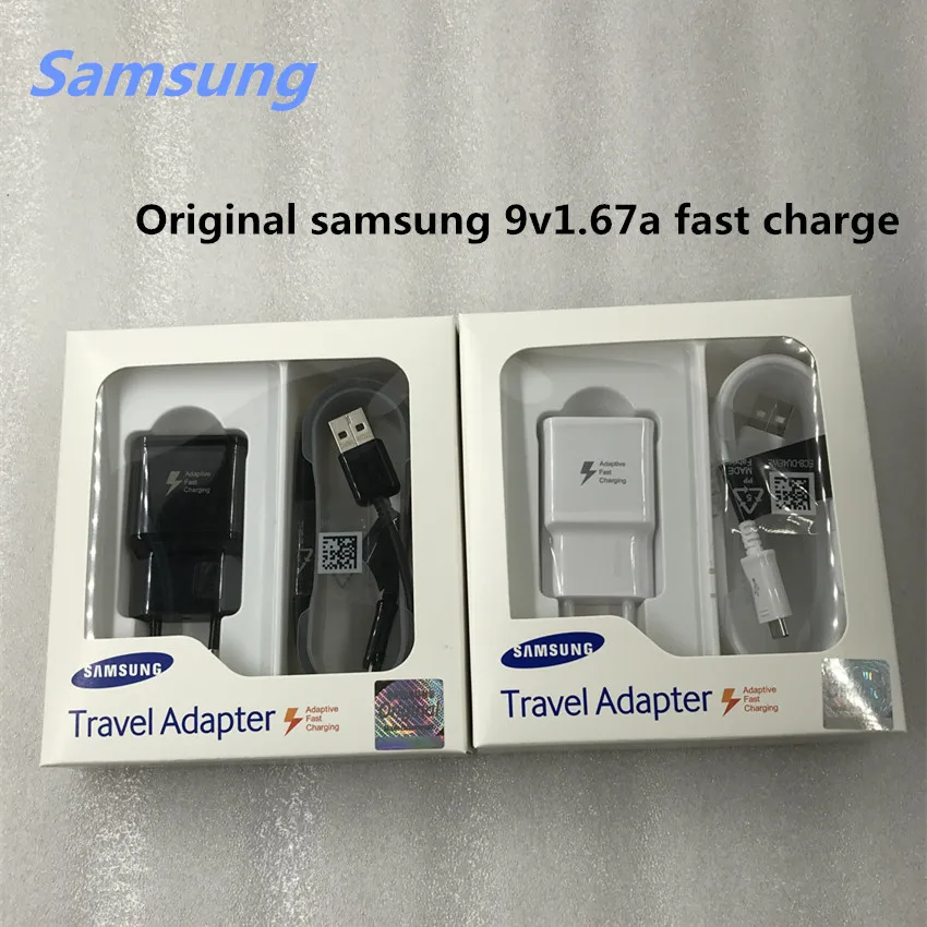 Адаптивное быстрое зарядное устройство Samsung 15 Вт QC3.0 ЕС USB адаптер 9V1.67A Micro кабель