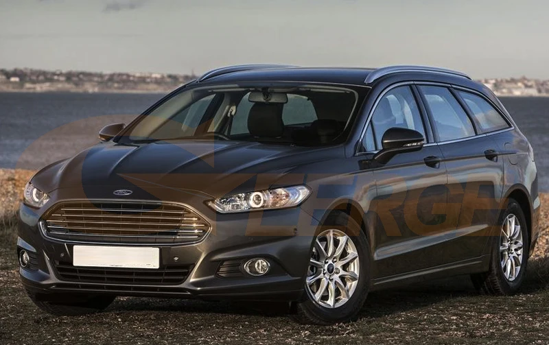 Для Ford Mondeo mk5 Fusion галогенная фара отличная ультра яркая CCFL ангельские глазки