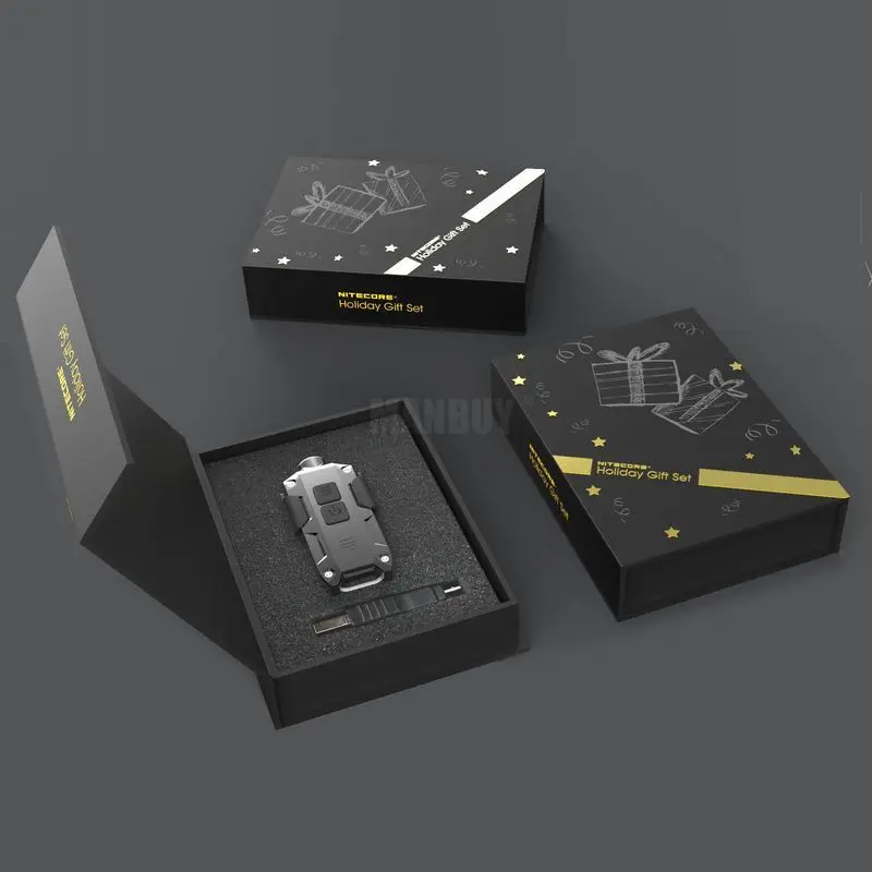 Распродажа! NITECORE 10 й праздничный подарочный набор TIPCRI металлическая микро USB