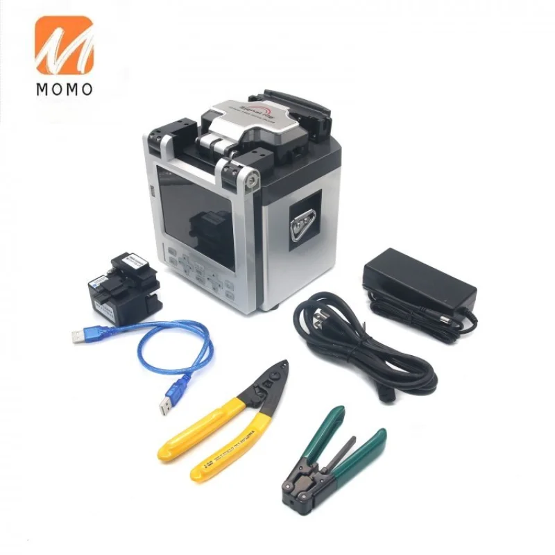 

С мобильным пультом управления, Управление автоматический сварочный аппарат FTTH машина для сращивания оптического волокна