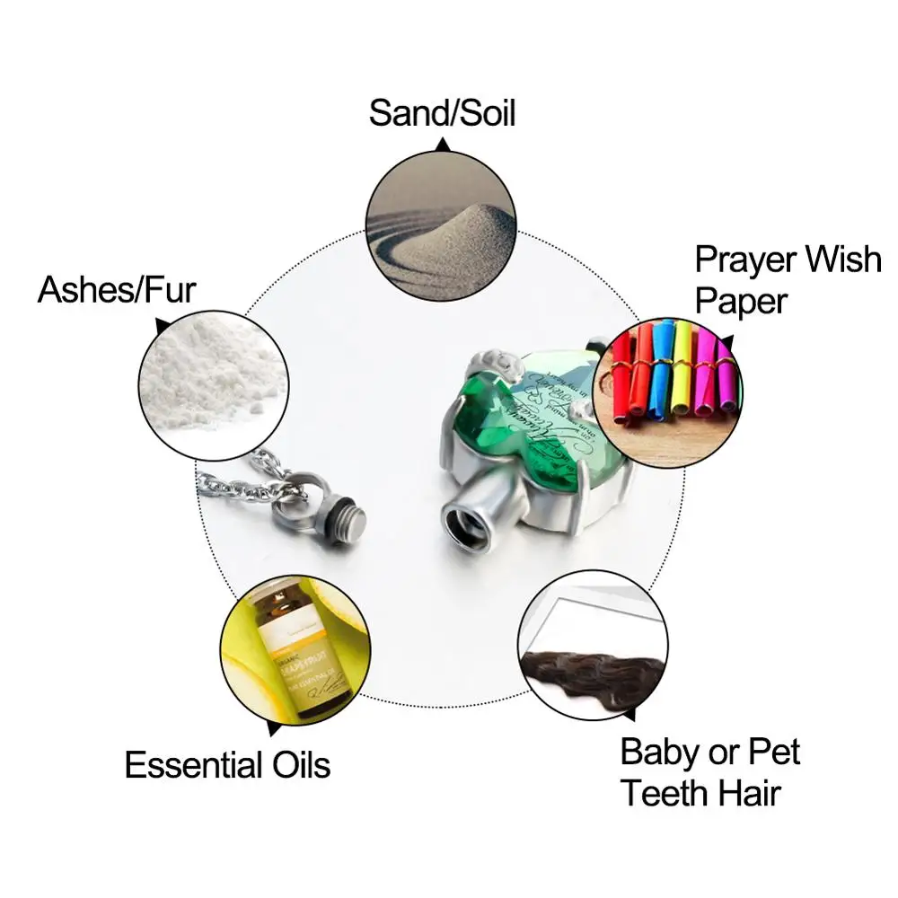 SOITIS всегда на мой ум навсегда в Мое сердечко кремация ювелирные изделия форме