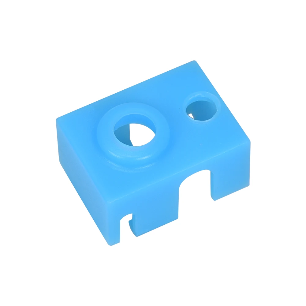 3D Printer Parts E3D V6 Heater Block Official Aluminum Block To J-head Hotend Bowden Extruder V6 Silicone Sock Heater Thermistor images - 6