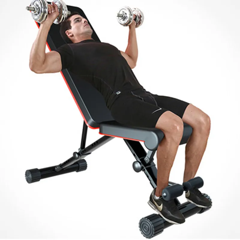 

Household Large Fitness Equipment Dumbbell Bench Sit Up Stool Multifunction Fitness Workout Gym Exercise Training Bench