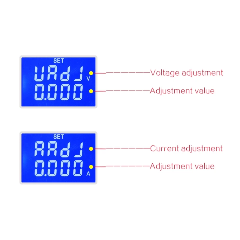 DC 0-100 в 10A ЖК-дисплей цифровой вольтметр Амперметр Wattmeter измеритель напряжения