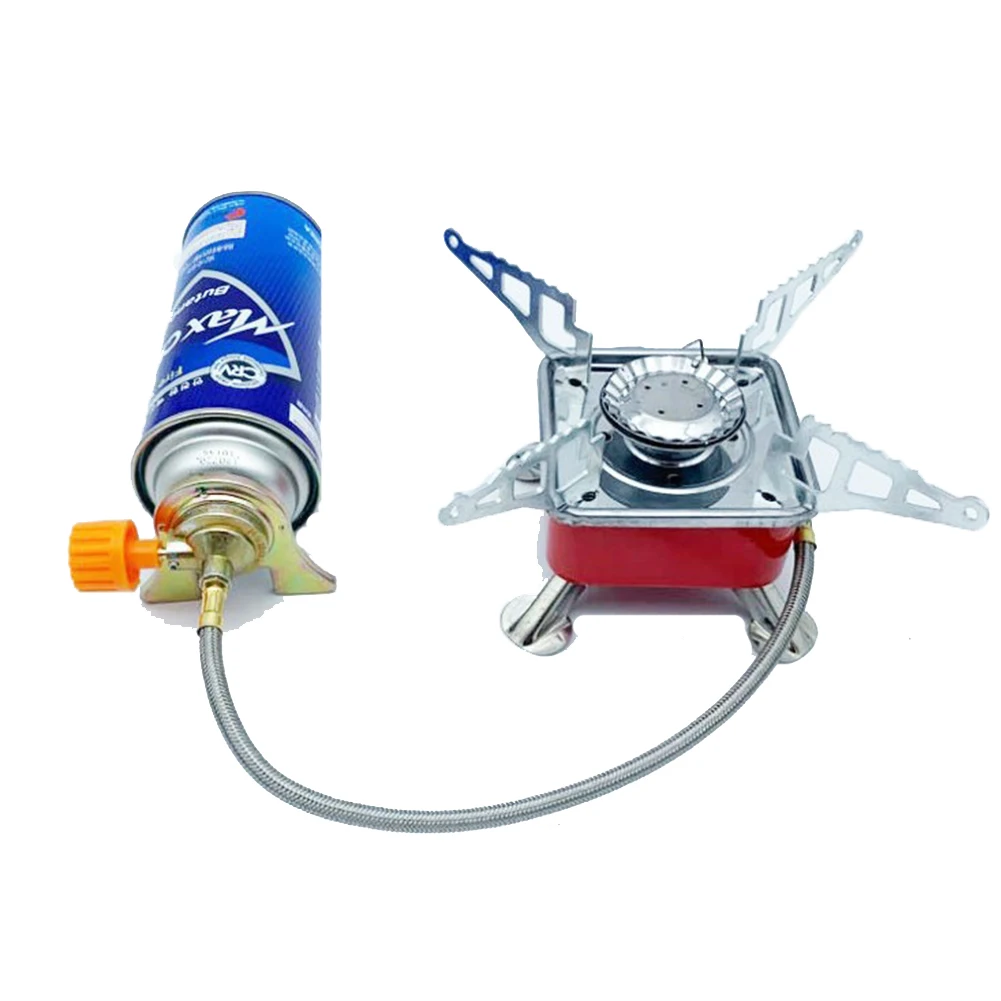 Туристическая газовая горелка портативная складная Ультралегкая туристическая