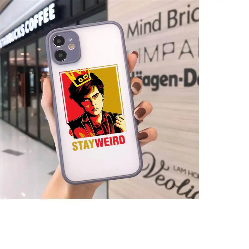 

TV Riverdale South Snake Phone Cases Matte Transparent For iPhone 12 Mini 11 Pro XR XS Max 7 8 Plus