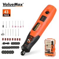 valuemax 4v electric mini grinder set drill usb charging rotary tools with engraving accessories kits for diy grinding polishing