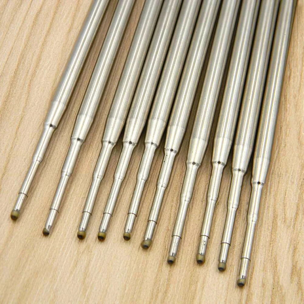 5 шт. Металлические Синие или черные чернила заправка шариковая ручка заправки|pen