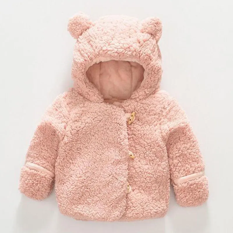 2019 зимняя куртка для девочек плотная парка Теплая детская пальто с плюшевым