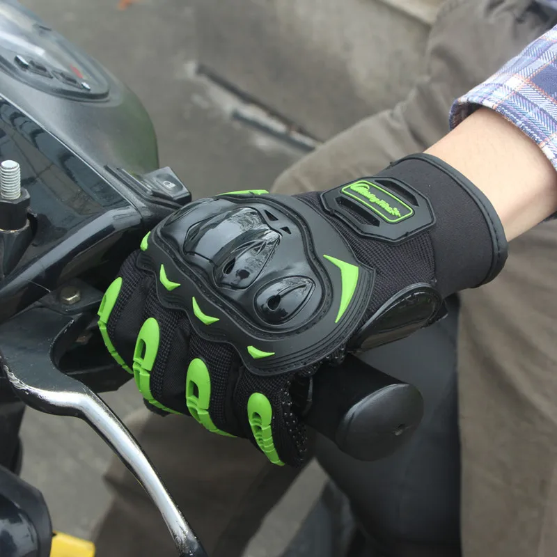 Мужские и женские перчатки для езды на мотоцикле дышащие защитные велосипеде