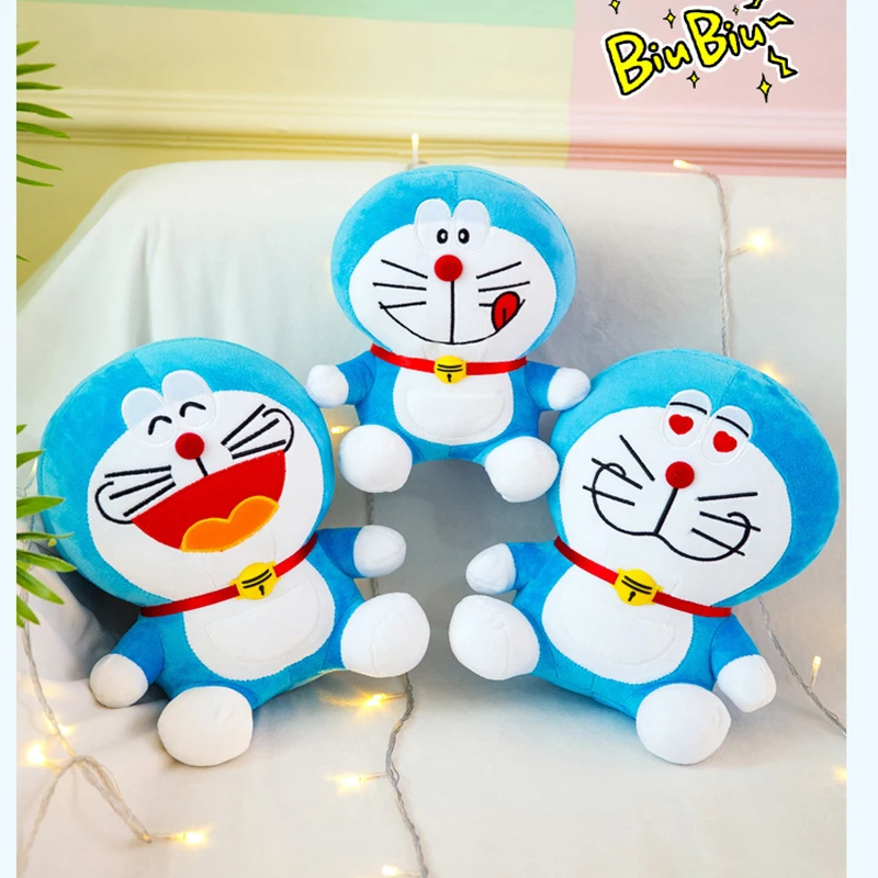Милые плюшевые игрушки Doraemon мягкие Мультяшные животные пересечение плюша для