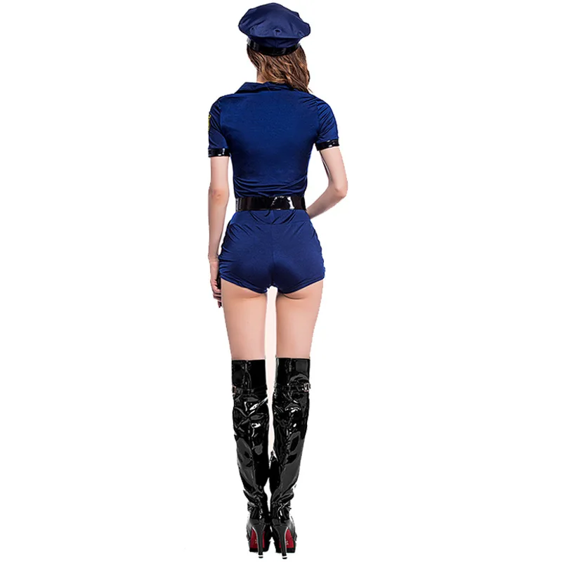 

Sexy Police Woman Costume Cosplay For Adult Halloween Costume For Women Carnival Performance Party Suit