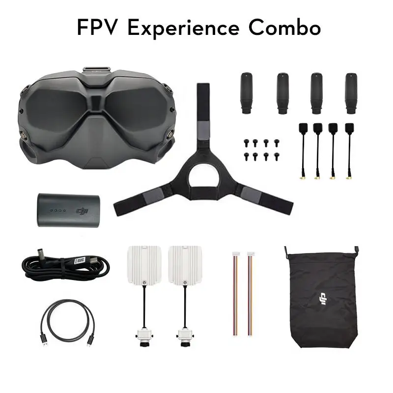 

DJI FPV Goggles V2 With Long Distance Digital Image Transmission low Latency and Strong Anti-Interfe in stock
