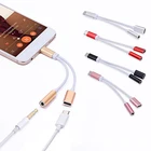 Переходные кабели для Apple, аудиоразъем для зарядки для Iphone X 7 8 Plus XR 11 Pro Xs Max до 3,5 мм, адаптер для наушников, AUX сплиттер