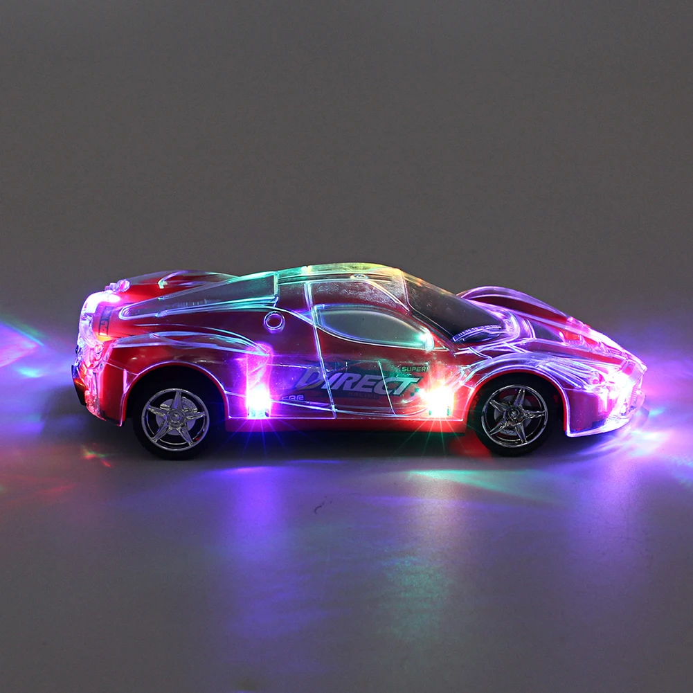 Высокая Скорость дистанционного управления имитационная модель 3D светильник RC электрическая игрушка гоночный автомобиль игрушка для детей на день рождения веселый рождественский подарок