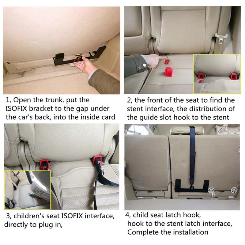 Дропшиппинг автомобиль безопасности ребенка сиденье ISOFIX защелка контактный
