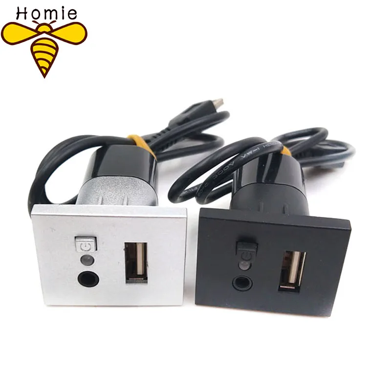 Для Ford Focus MK2 USB/AUX слот интерфейс s штепсельная кнопка + кабель с мини USB кабелем