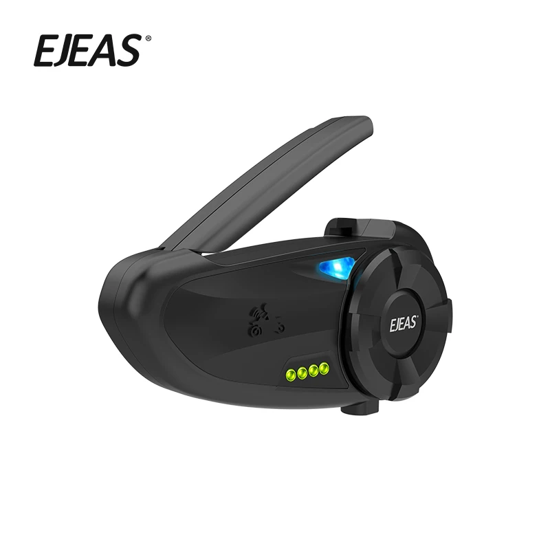 2 шт. 1200 м Quick20 мотоциклетная Интерком гарнитура Raid пара Bluetooth 4,2 с FM радио поворотный индикатор батареи для 2 всадников