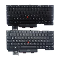 new laptop english uslatin la keyboard for lenovo ibm thinkpad x1 carbon 2017 5th with backlit