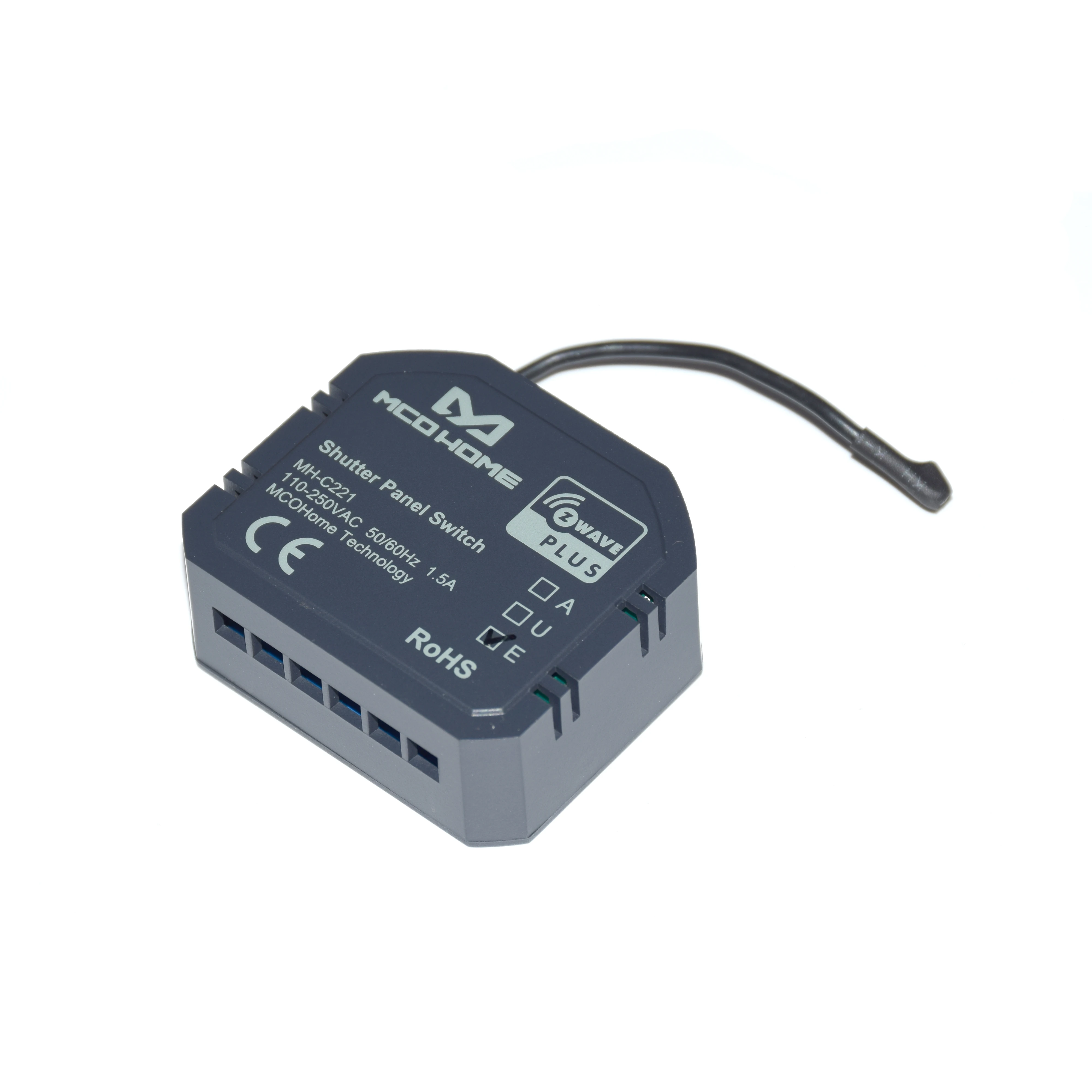 Модуль управления роликовым затвором Z-Wave Plus устройство MCO HOME C221 с измерением