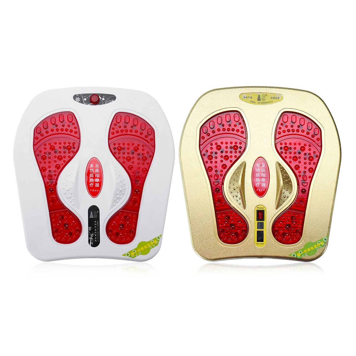 Электрический массажер для ног 220 В с вибрацией и инфракрасным подогревом