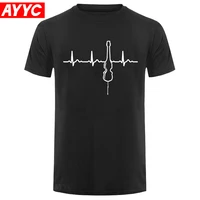 o neck t shirts male low price steampunk print t shirt men electric upright bass heartbeat t shirt instrument gift