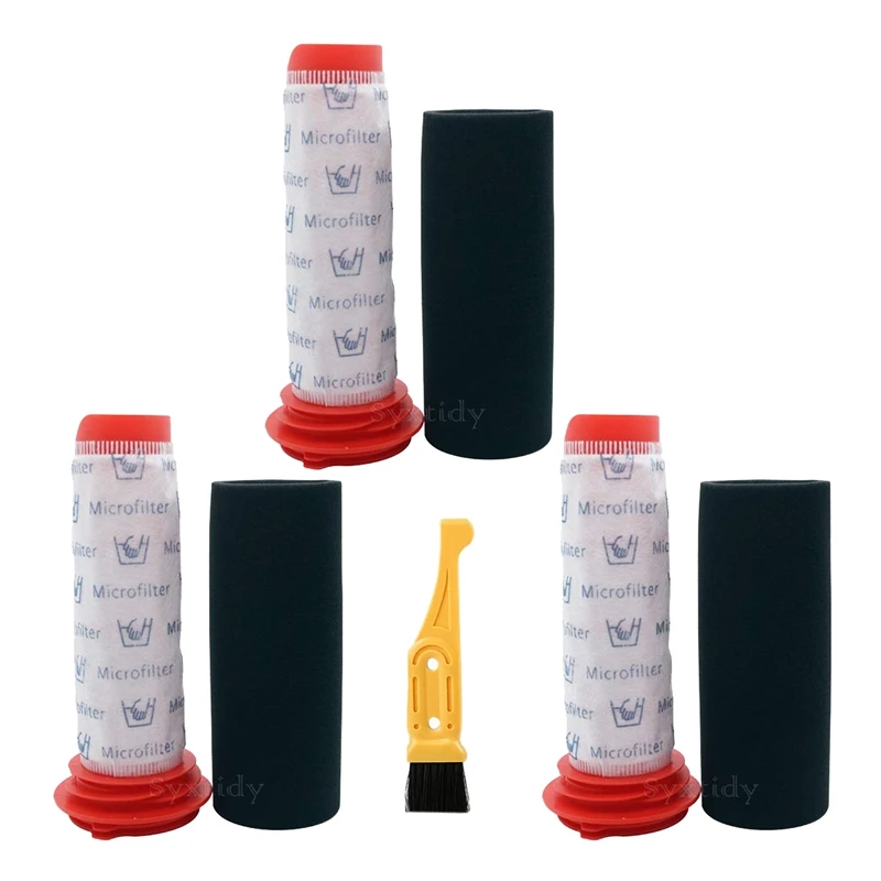 

3Pack Replacement Main Stick Filter + Foam Insert Set for Athlet Cordless Vacuum Cleaner