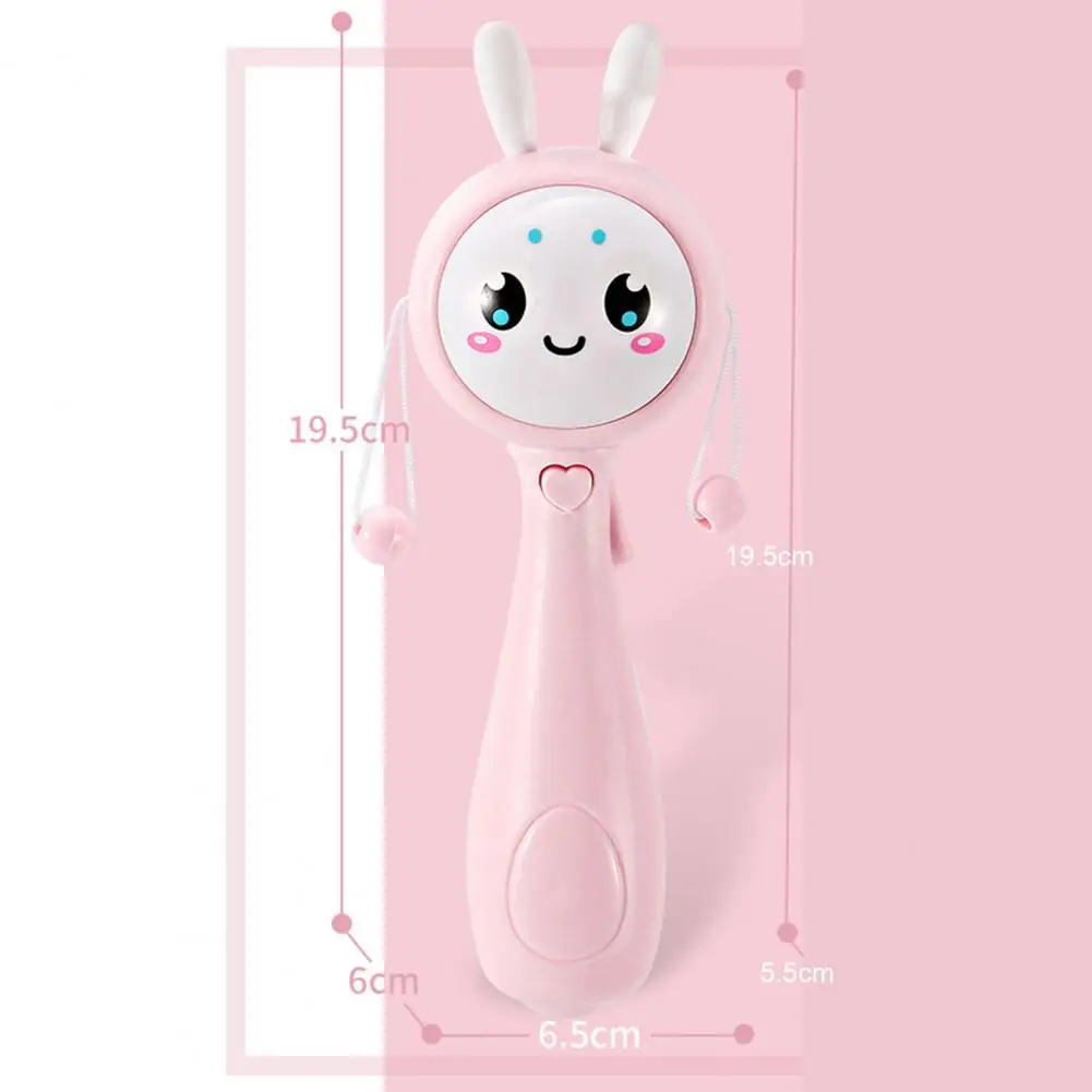 Cartoon Infant Hand Doorbell Drum Rattle Music Toy Baby Toddler Early Educational Toy Gifts
