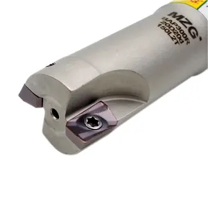 Концевая фреза MZG BAP300RC20-20-120-2T с двумя вставками, зажимом, хвостовиком, угловым прецизионным фрезом