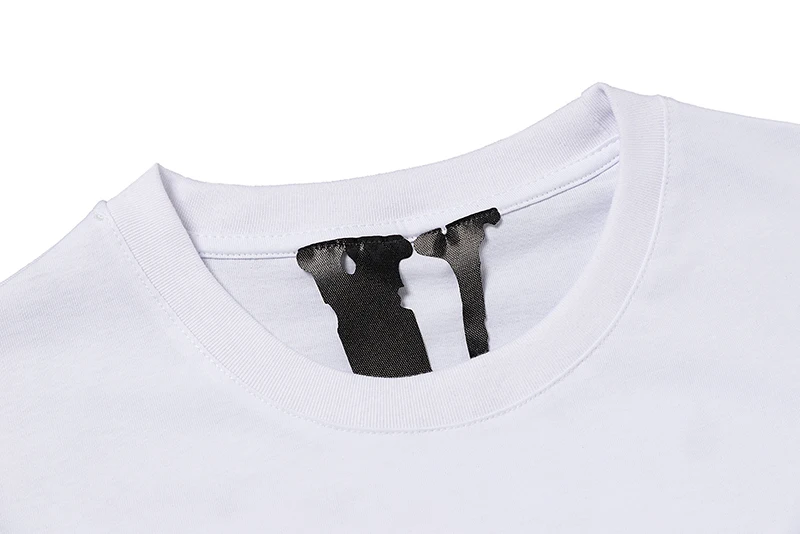 

ASAP ROCKY Vlone Collaboration YAMS DAY Camiseta Men's and Women's Loose Short-sleeved T-shirt Two Sides Tee