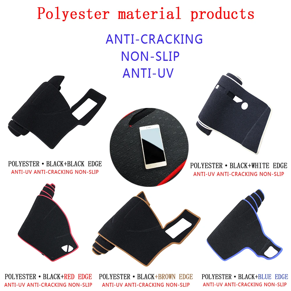 PNSL коврик для приборной панели автомобиля Toyota Land Cruiser J200 2008-2019 защита от солнца