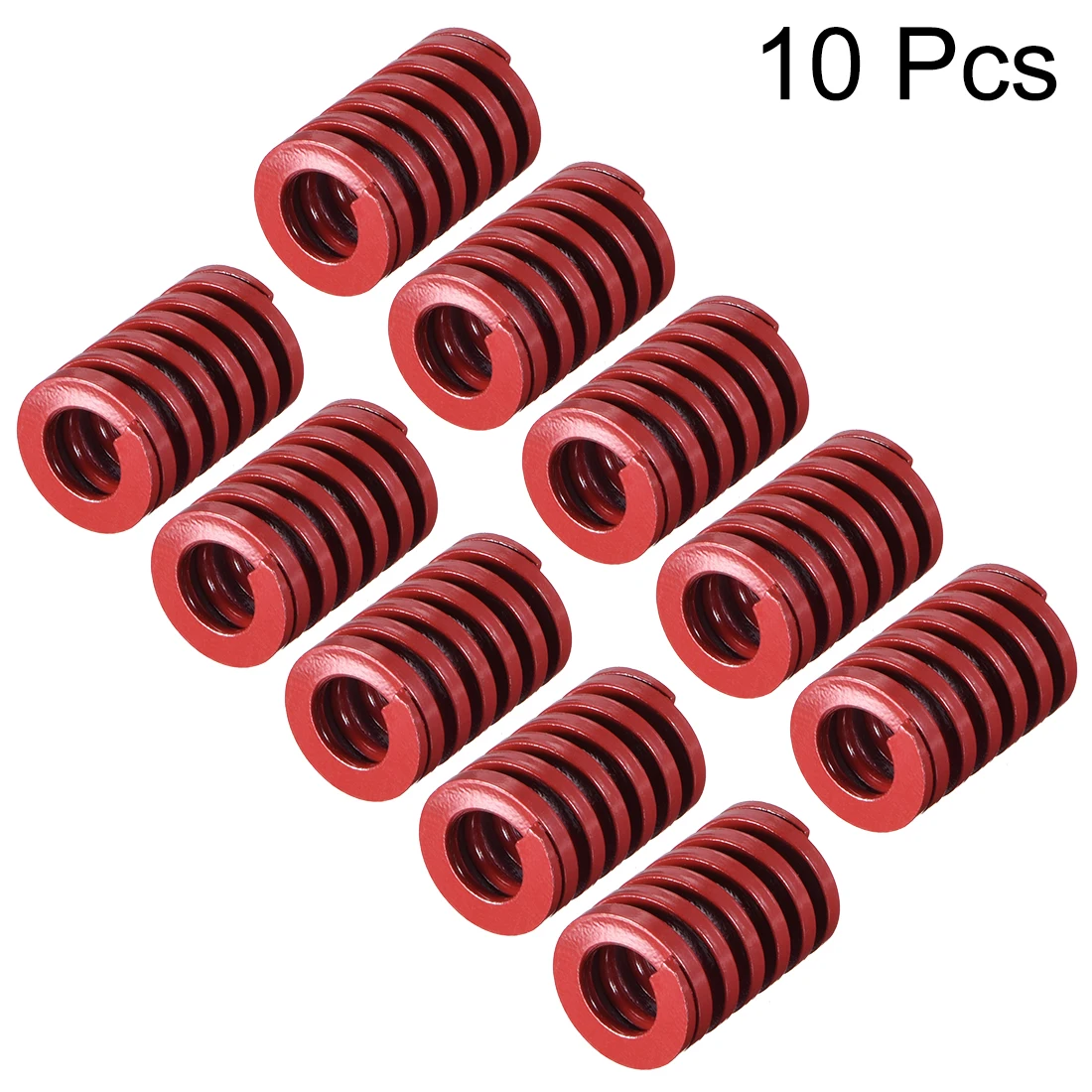 

uxcell 14mm OD 20mm Long Spiral Stamping Middle Load Compression Mould Die Spring Red 10Pcs