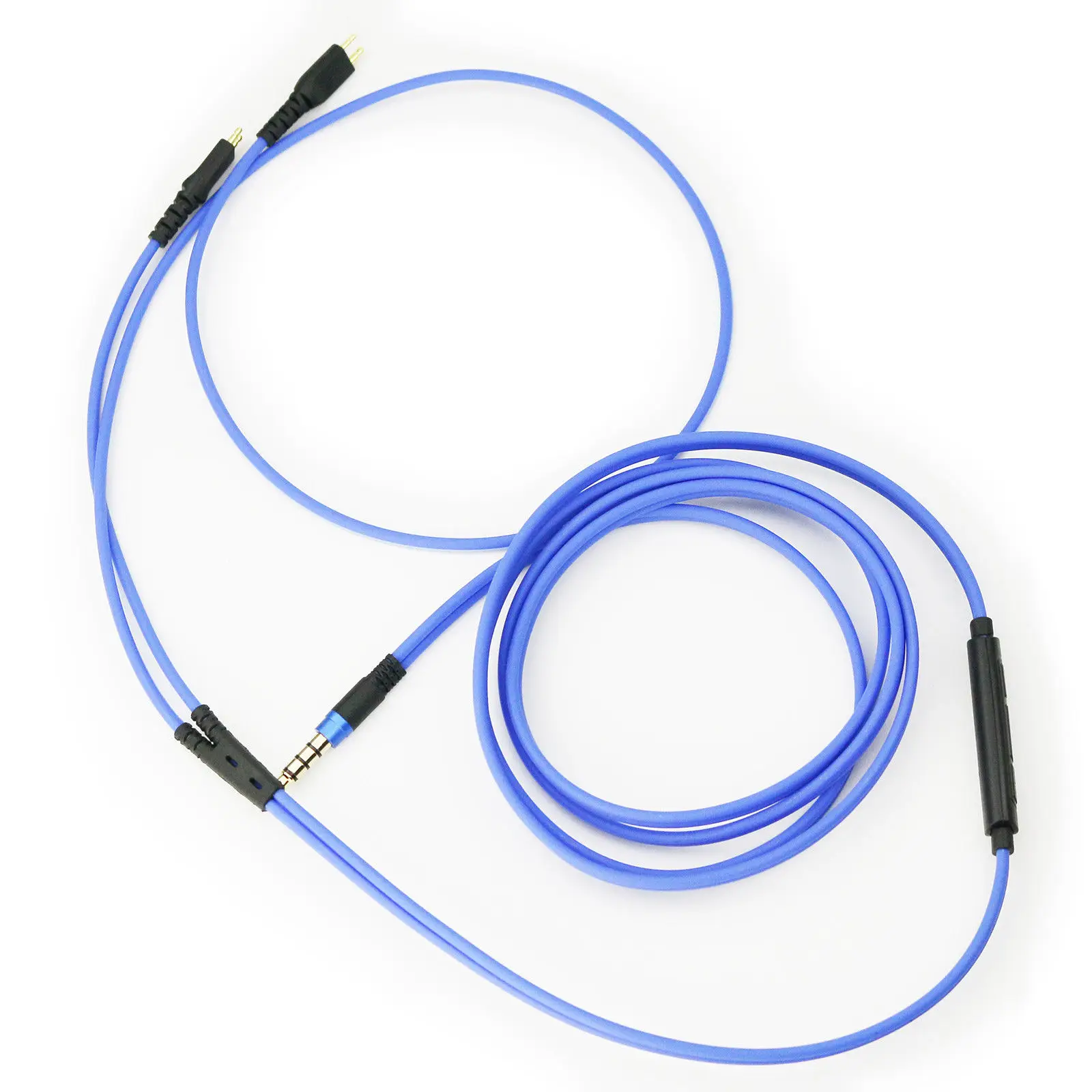 Фото Кабель для наушников с дистанционным объемный кабель микрофоном Sennheiser HD25 HD650 HD600 Кабель для наушников с дистанционным объемный кабель микрофоном Sennheiser HD25 HD650 HD600