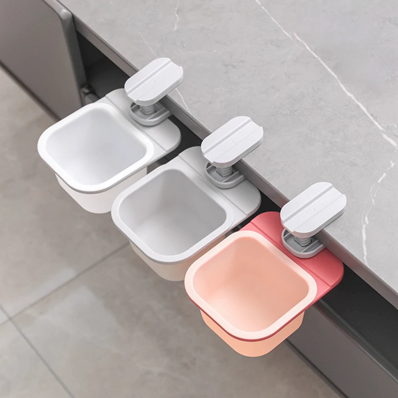 

Clip-on Desktop Storage Boxes Office Desk Sundries Organizer Headset Glasses Snack Storage School Stationery Holders