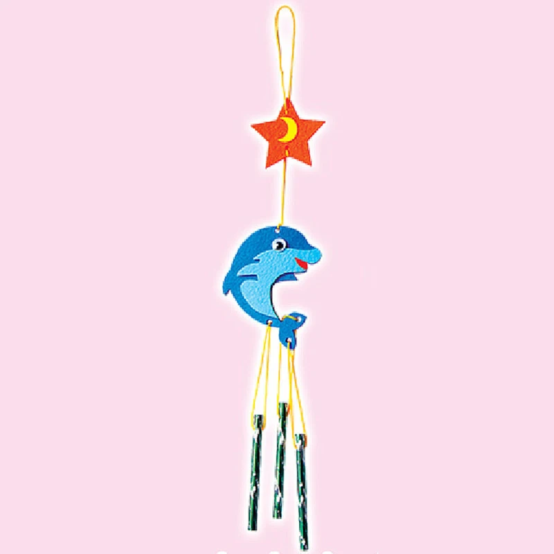 EVA Rattles Models DIY Baby Early Education Puzzles Toys for Children Kids Handmade Wind Rattle Model Building Kits Random Color | Игрушки и