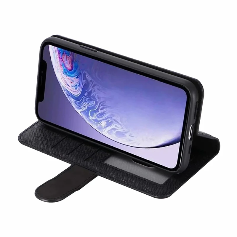 

Magnetic Leather Wallet Case For Iphone 8 7 6s 6 Plus X XR XS 11 Pro Max Flip Stand Phone Cover Protector Card Holder Cases