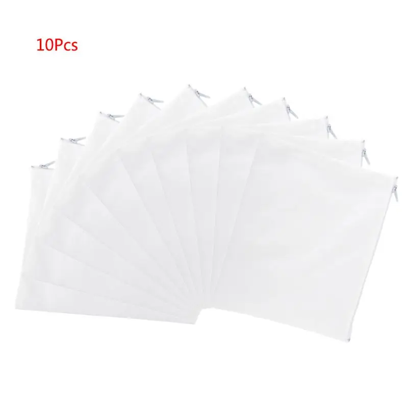 10 шт. женские текстильные косметички с термопереводом для макияжа туалетные