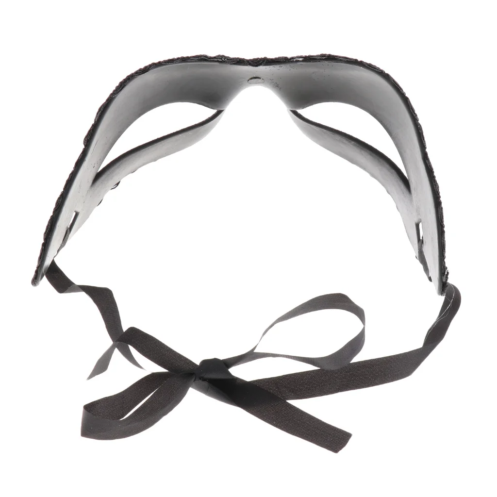 

1PCS Sexy Ladies Masquerade Ball Mask Venetian Party Eye Mask Lace Up New Black Carnival Fancy Dress Costume Sexy Party Decor