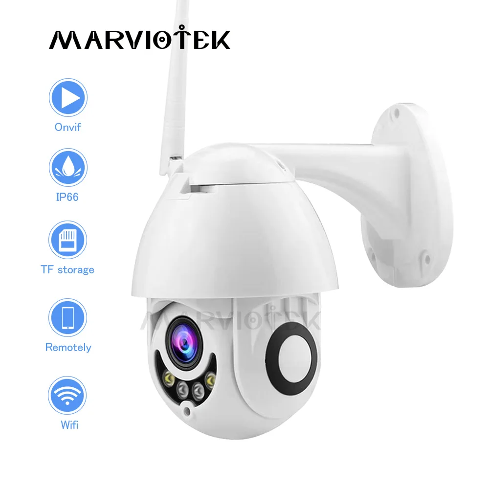 Ip-камера 1080 P, WiFi, беспроводная, PTZ, скоростная купольная камера видеонаблюдения, уличная, домашняя, безопасность, видеонаблюдение, ipCam, Wifi, камера, IP, Onvif IR