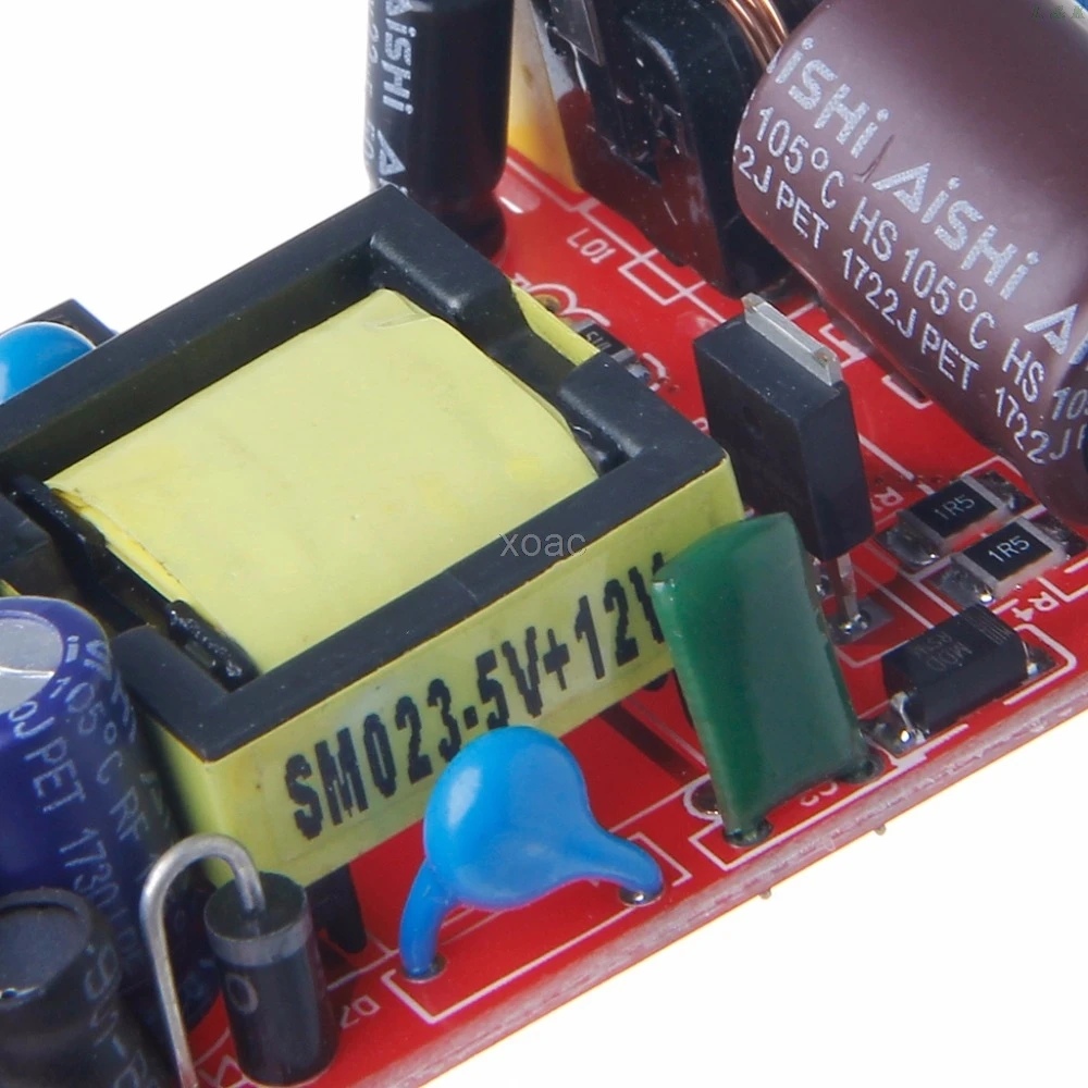 Преобразователь напряжения 12 в 1 а/5 а AC-DC понижающий преобразователь двойная