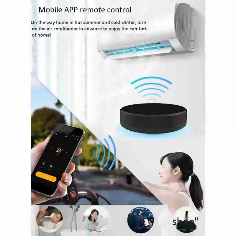 

WIFI Universal Remote Control Mobile Phone Remote Infrared Remote Control Smart Home Control System