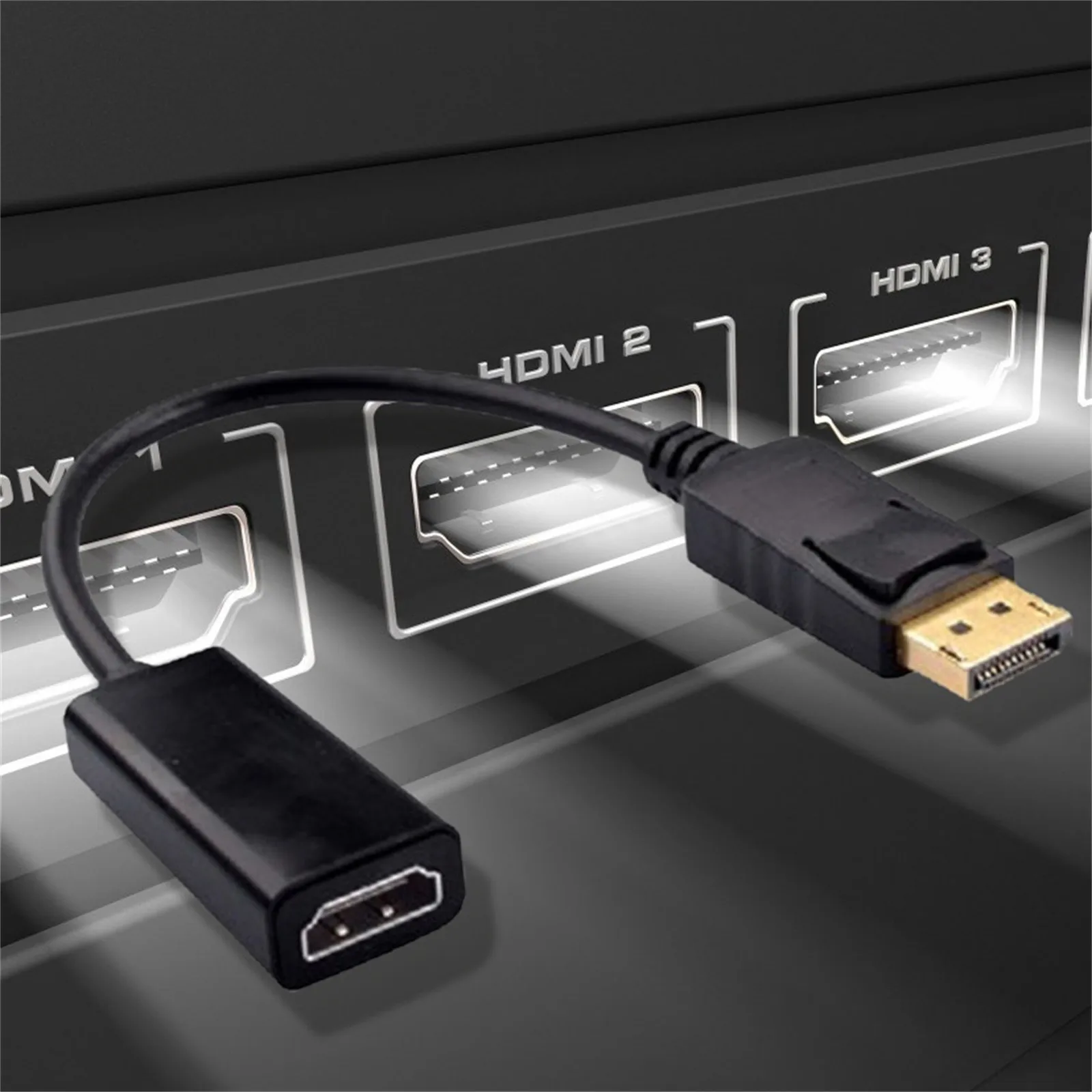 Кабель-адаптер DisplayPort DP-HDMI 4K 30 Гц | Электроника