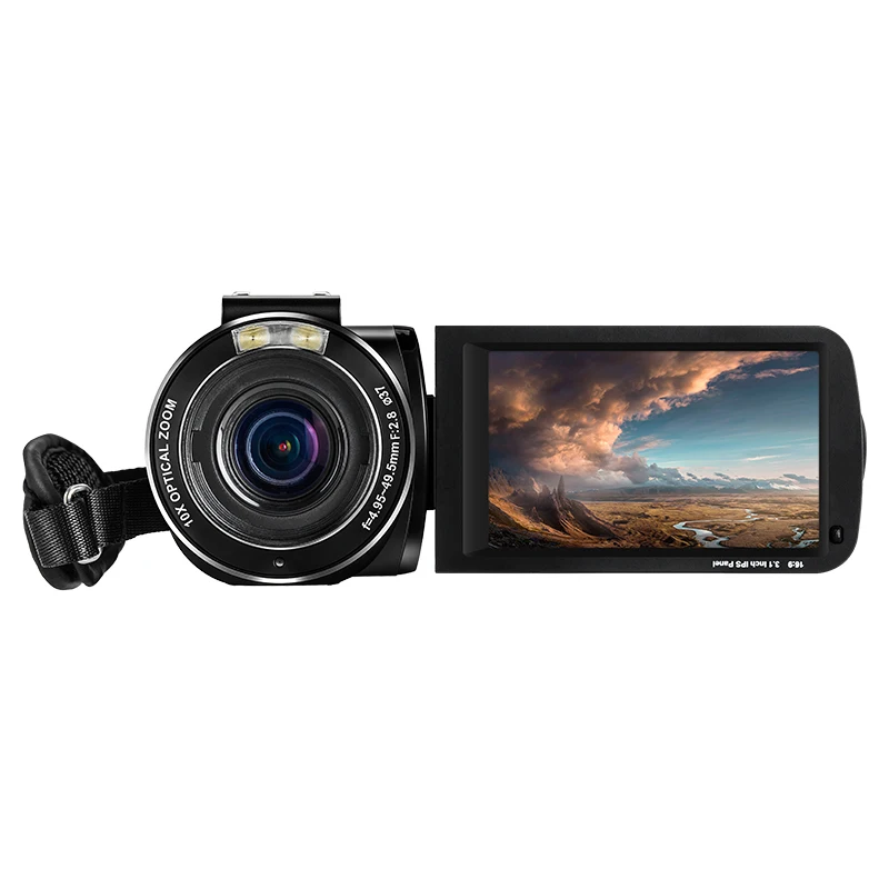 Ordro UHD 4k WIFI 24MP цифровая видеокамера с 3 1 ''сенсорным дисплеем Wifi