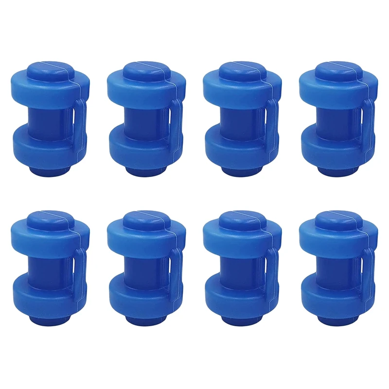 

8Pcs Trampoline Enclosure Pole Cap Plastic Trampoline Pole Caps Replacement Mini Trampoline Leg Caps 25mm
