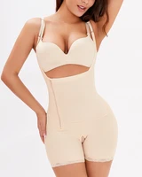 women postpartum tummy control shapewear flatten abdomen fajas side zipper bodysuit womens corset