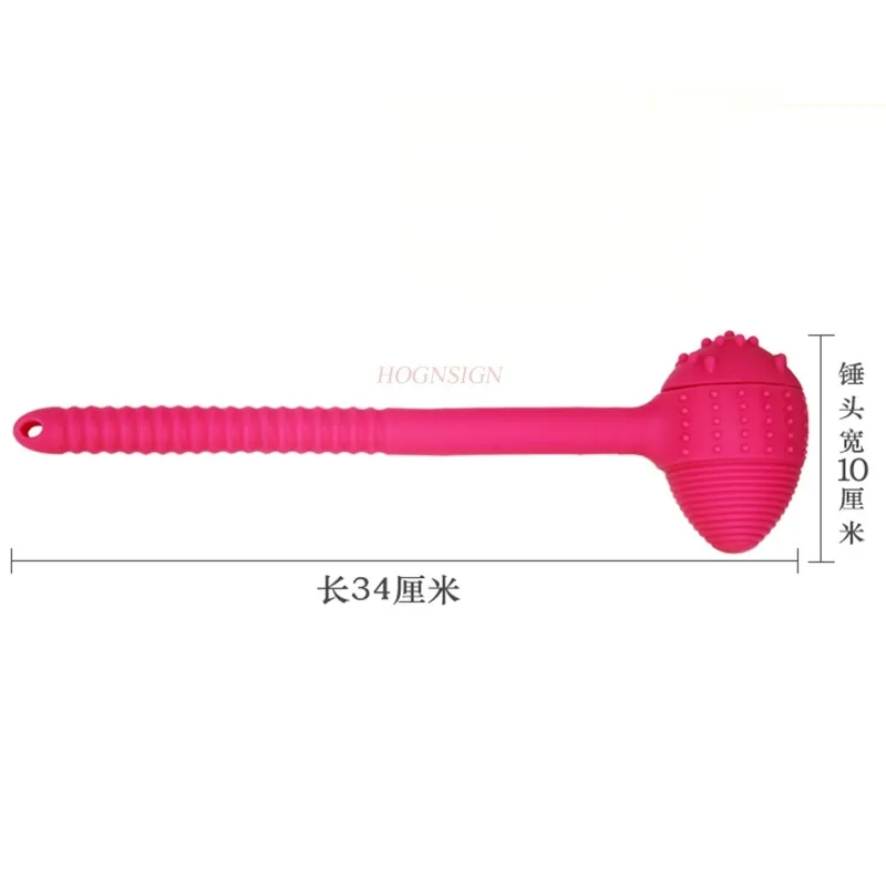 

Массажный Молот домашний Меридиан силиконовый Молот массажный Молот массажер для спины массажный Молот для ухода за спиной нарезающий мас...