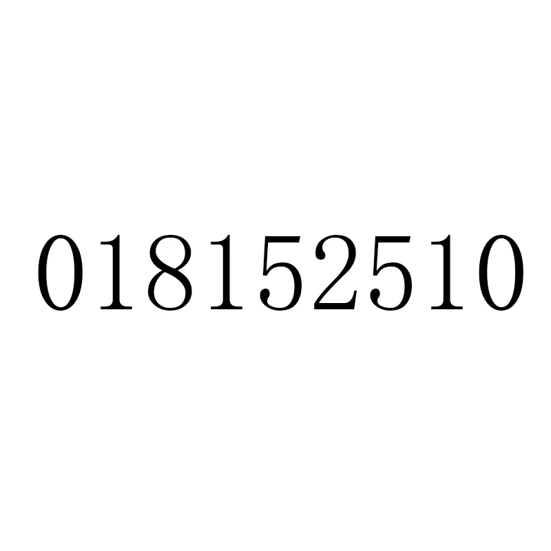 

018152510