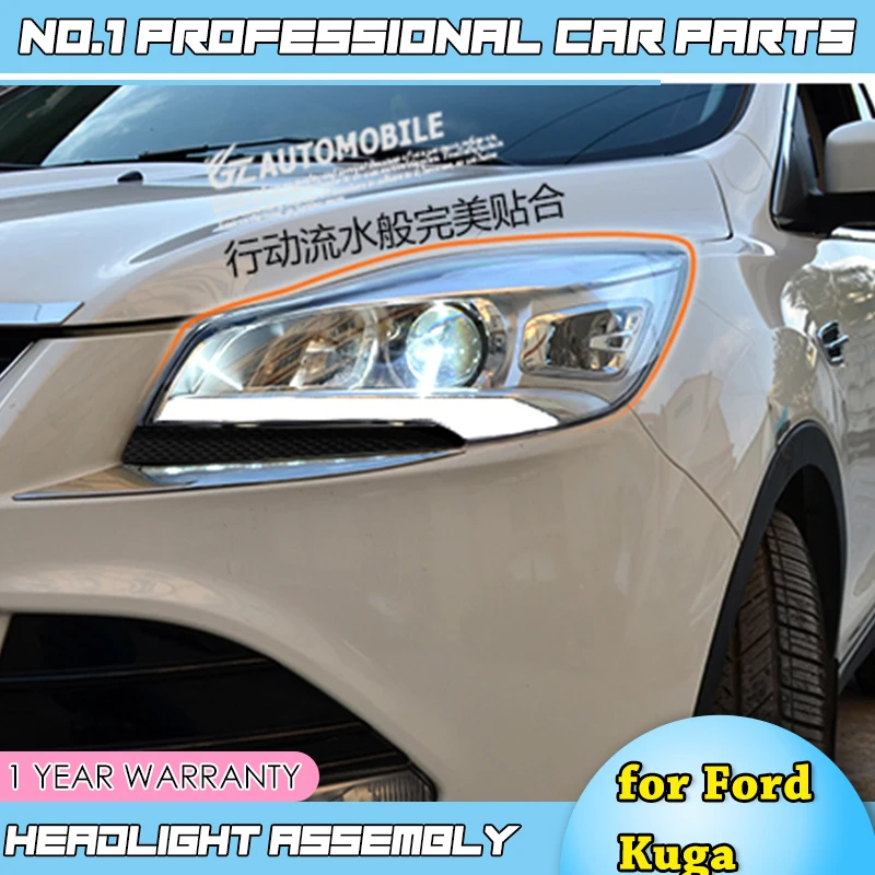 Автомобильные аксессуары для габаритных фар Ford Kuga koplampen 2013 2014 2015 светодиодные