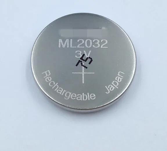 Оригинальные перезаряжаемые литиевые батареи ML2032 3 в 20 шт. кнопочные батарейки