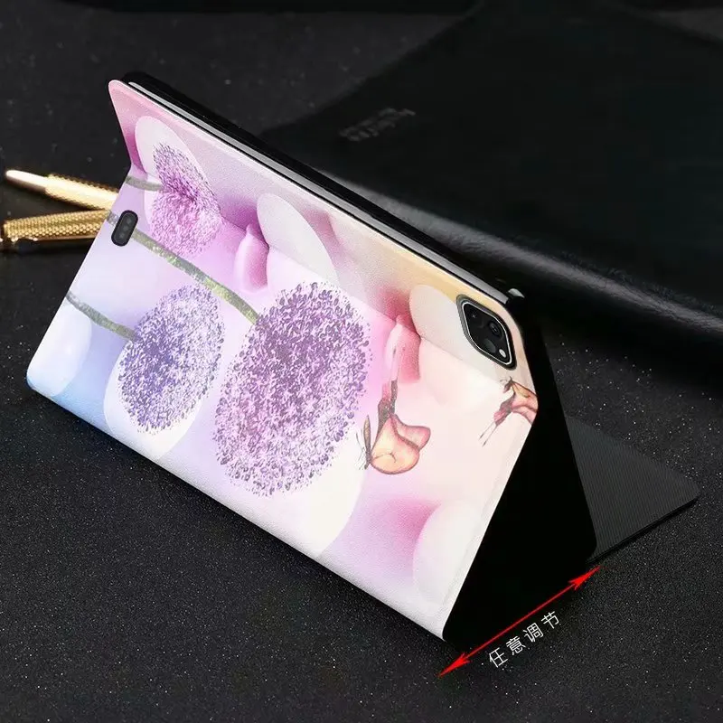 Модный Цветной Чехол-книжка из искусственной кожи с подставкой для нового Ipad Pro 11